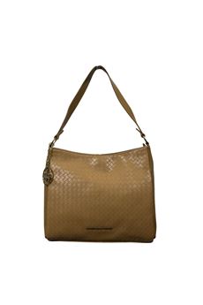 WOMEN'S LEATHER SHOULDER BAG IN ECO-LEATHER ROCCO BAROCCO ROCCO BAROCCO | RBR910B4504CUOIO